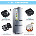 4 Sphere Silicon Ice Ball Maker Cetakan